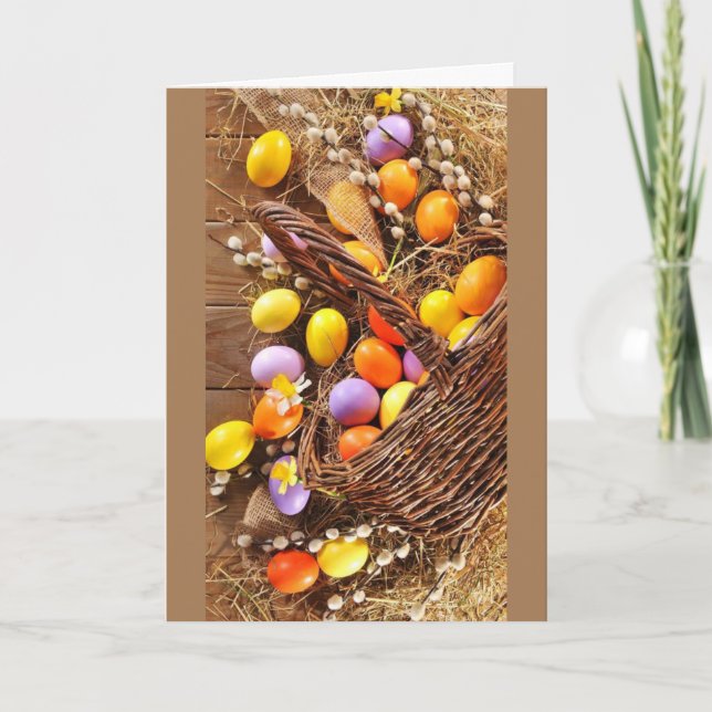 *EASTER*  WISHES FOR "YOU!" CARD (Front)