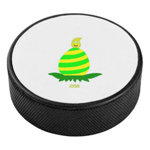 Easter Wishes Hockey Puck