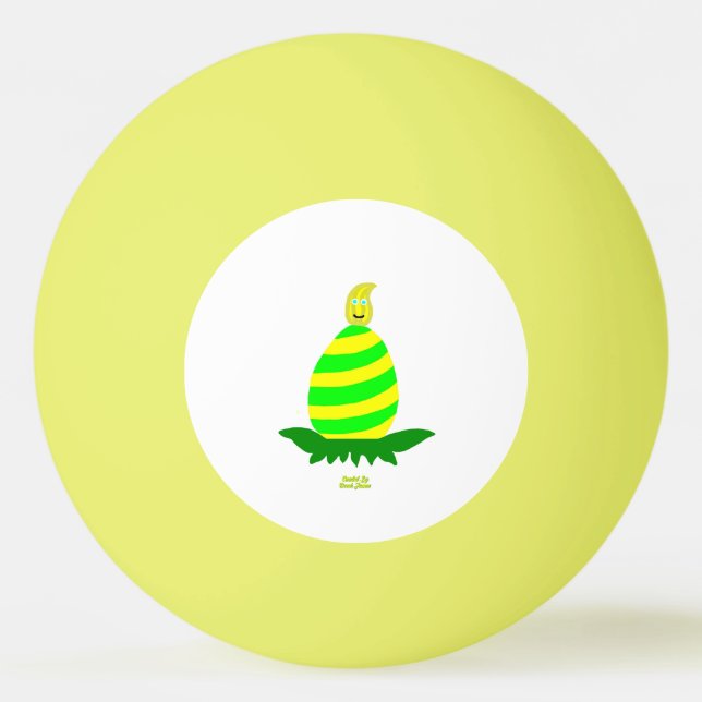 Easter Wishes Ping Pong Ball (Front)