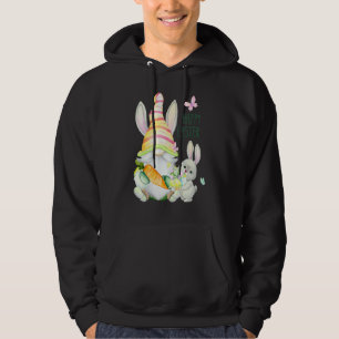 Easter With My Gnomies Bunny Ears Egg Hunting Happ Hoodie