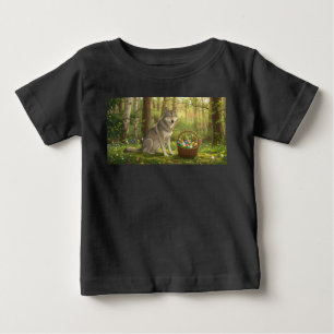 Easter Wolf Baby T-Shirt