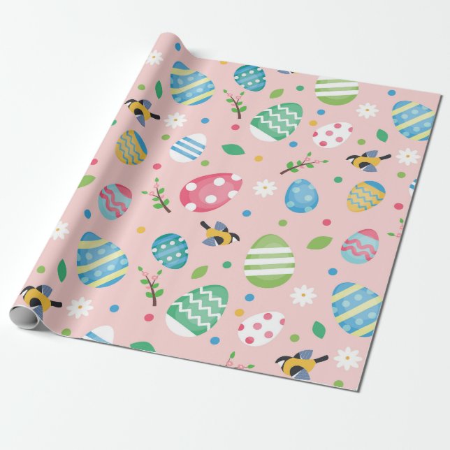 Easter Wrapping Paper (Unrolled)
