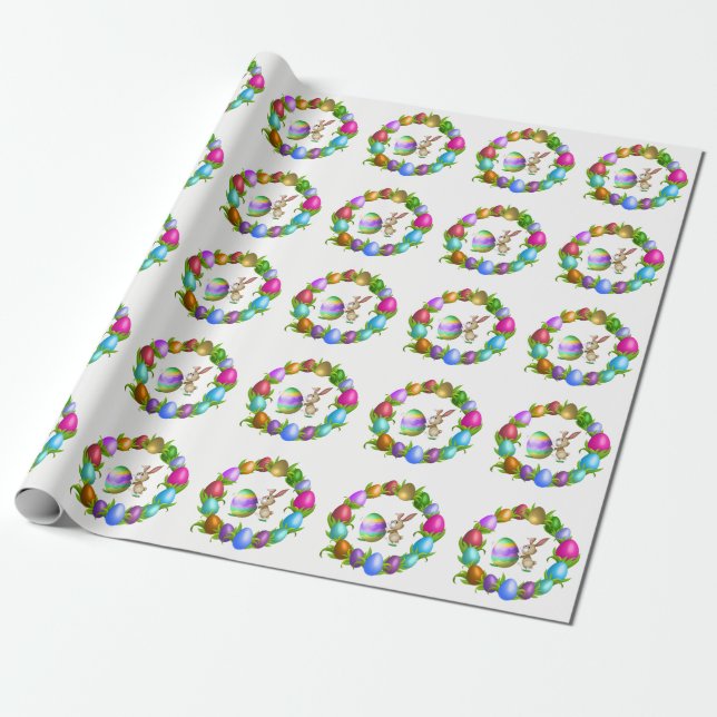 Easter Wrapping Paper (Unrolled)