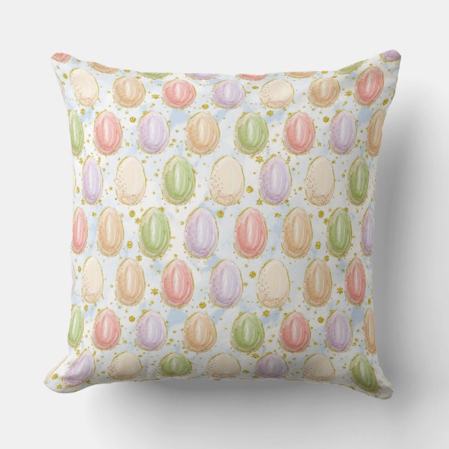 Easter Wreath Cushion (Front)