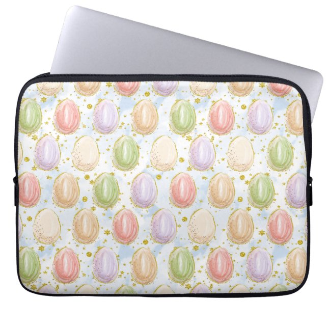 Easter Wreath Laptop Sleeve (Front)