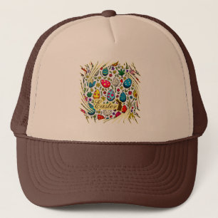 Easter Wreath – Spring Bunny Decoration boné Trucker Hat