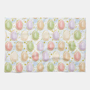 Easter Wreath Tea Towel
