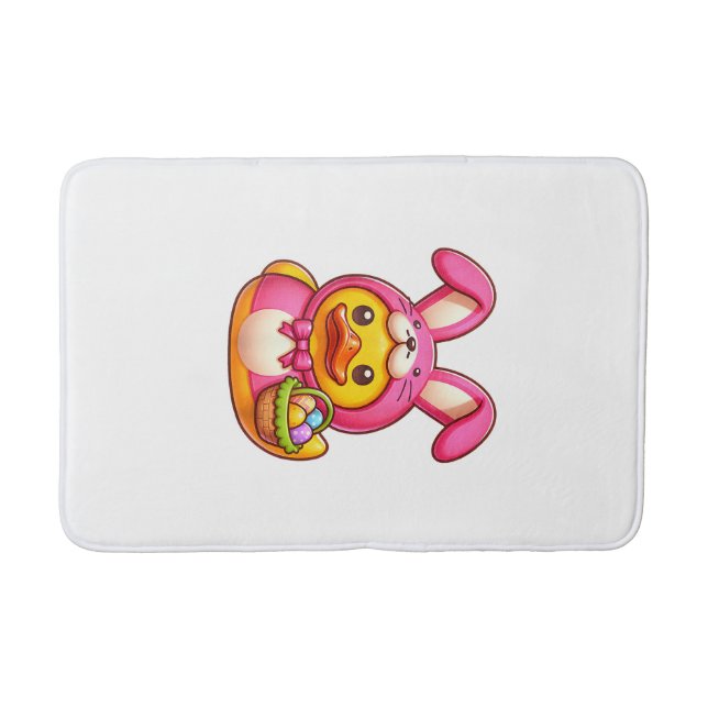 Easter Yellow Rubber Duck Cruise Ship Cruising Duc Bath Mat (Front)