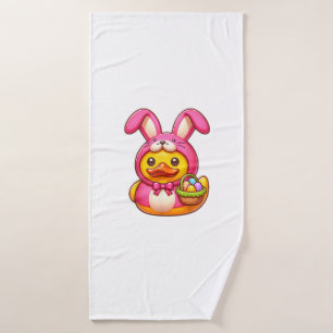 Easter Yellow Rubber Duck Cruise Ship Cruising Duc Bath Towel