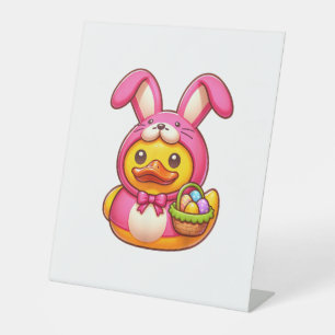 Easter Yellow Rubber Duck Cruise Ship Cruising Duc Pedestal Sign