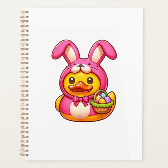 Easter Yellow Rubber Duck Cruise Ship Cruising Duc Planner (Front)