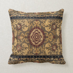 Eastern Accent Vintage Persian Carpet Pattern Cushion