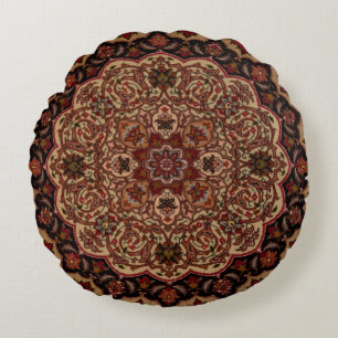 Eastern Accent Vintage Persian Pattern Round Cushion