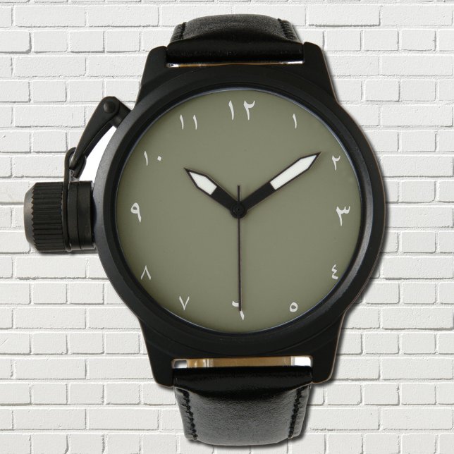 Eastern  Arabic Numerals Watch (Creator Uploaded)