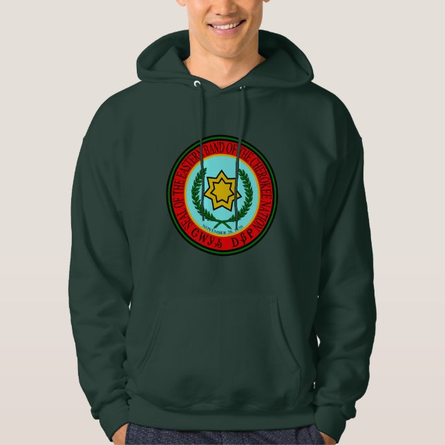 Eastern Band Of The Cherokee Seal Hoodie (Front)