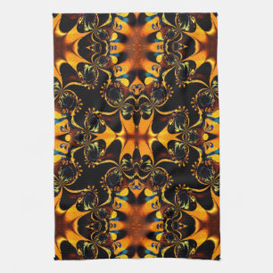Eastern Batik Energy Pattern Tea Towel