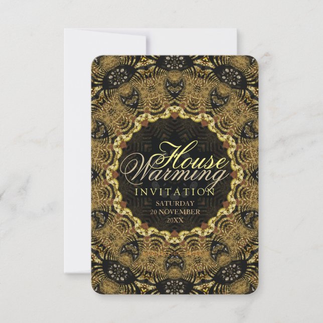 Eastern Batik | New Home Warming Gathering Invite (Front)