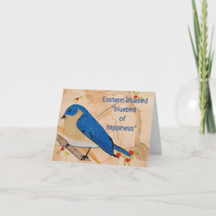 Eastern Bluebird Card