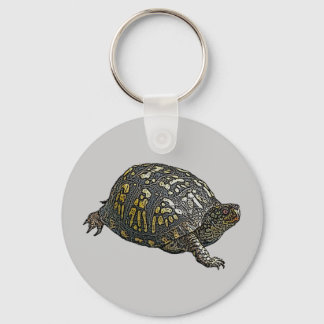 Eastern Box Turtle Coordinating Items Key Ring