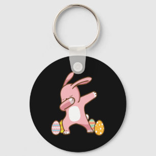 Eastern Bunny Dub Easter Sunday Happy Easter Key Ring