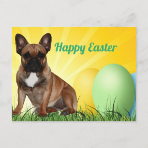 Eastern card French Bulldog postcard