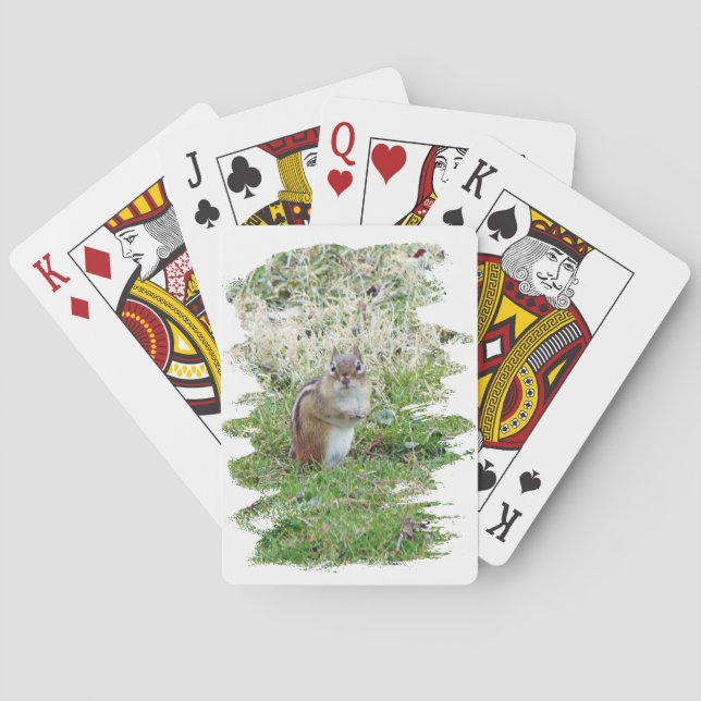 Eastern Chipmunk Playing Cards (Back)