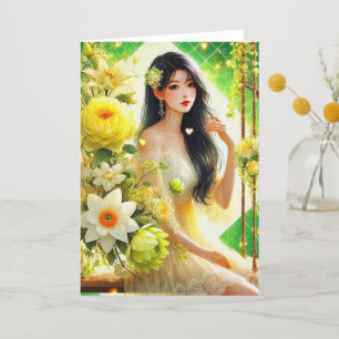 Eastern Dawn: Message of Hope and Light Thank You Card