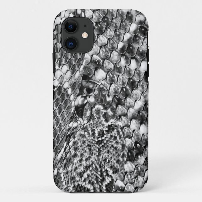 Eastern Diamondback Rattlesnake snake skin Case-Mate iPhone Case (Back)