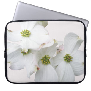 Eastern Dogwood Blossoms - Cornus florida Laptop Sleeve