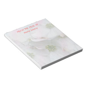 Eastern Dogwood Blossoms - Cornus florida Notepad