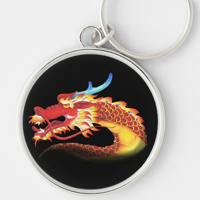 Eastern Dragon Key Ring (Front)