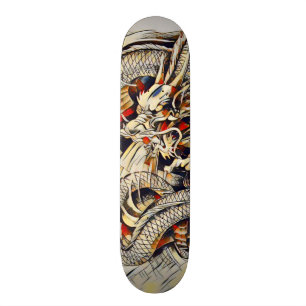Eastern Dragon Ninja Scroll Element Pro Park Deck Skateboard