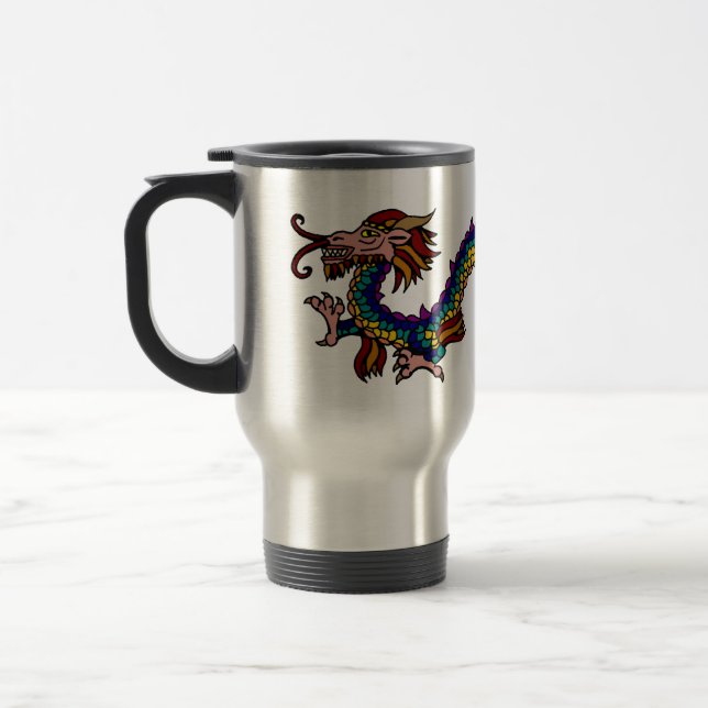 Eastern Dragon Travel Mug (Left)