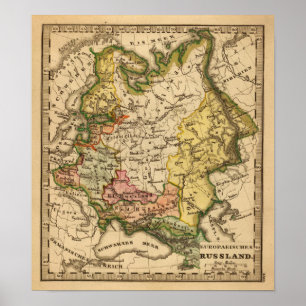 Eastern Europe and Russia Poster