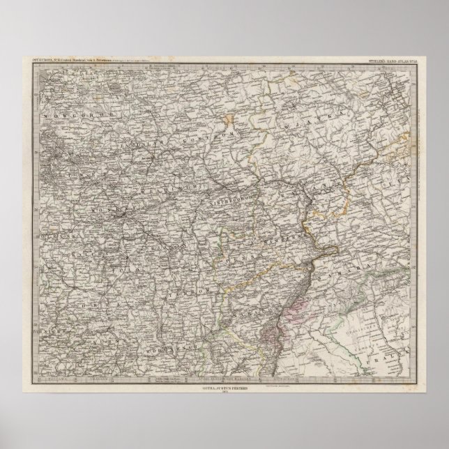 Eastern Europe, Central Russia Poster (Front)