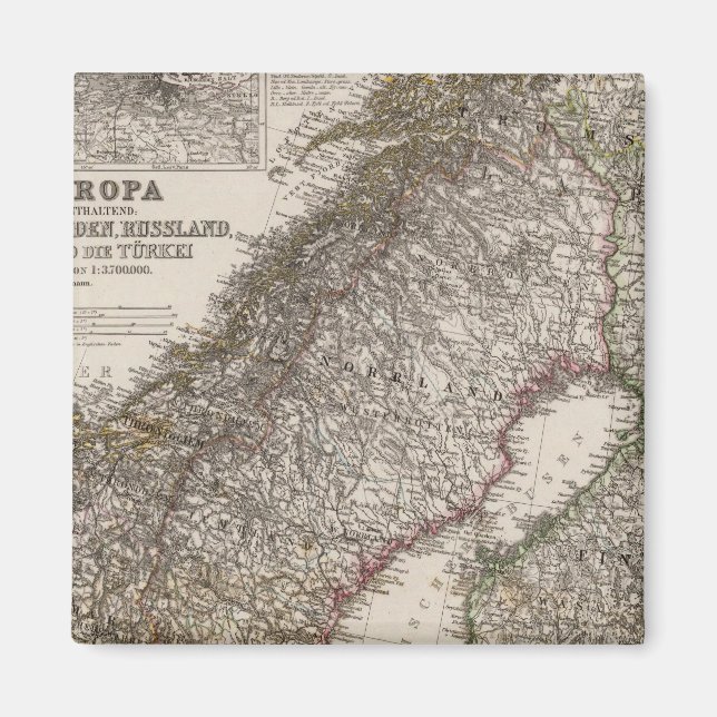 Eastern Europe, Norway Magnet (Front)