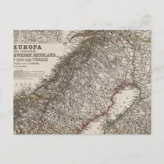 Eastern Europe, Norway Postcard (Front)