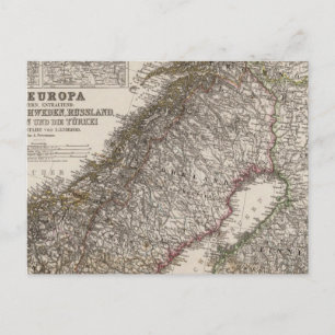 Eastern Europe, Norway Postcard