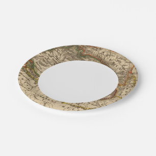 Eastern Europe Paper Plate