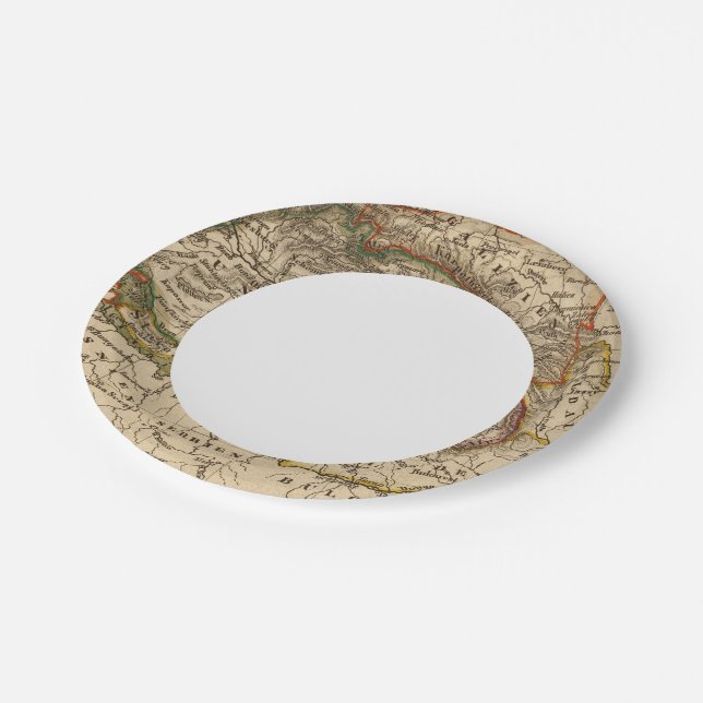 Eastern Europe Paper Plate (Angled)