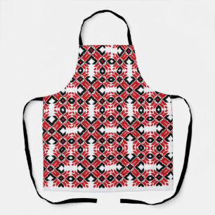 Eastern Europe Pattern, Traditional Folk, Folklore Apron