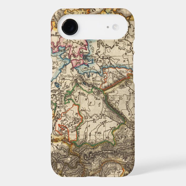 Eastern European Map Case-Mate Samsung Galaxy Case (Back)