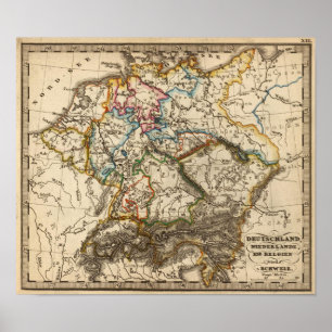 Eastern European Map Poster