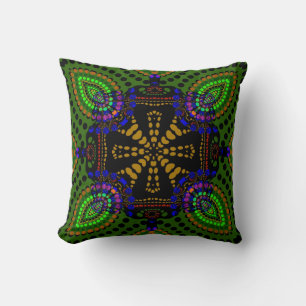 Eastern Fusion Tribal Batik Cushion Pillow