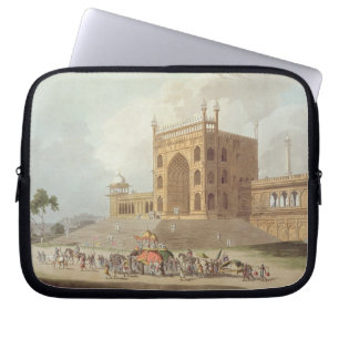 Eastern Gate of the Jummah Musjid at Delhi, from ' Laptop Sleeve