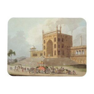 Eastern Gate of the Jummah Musjid at Delhi, from ' Magnet
