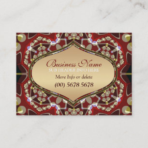 Eastern Gold Magic Big Business Card