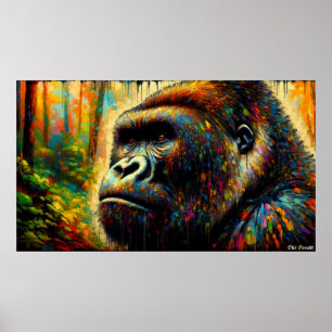 EASTERN GORILLA 8 POSTER