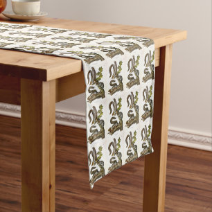 Eastern Grey Squirrel (Migratory Squirrel) Audubon Medium Table Runner