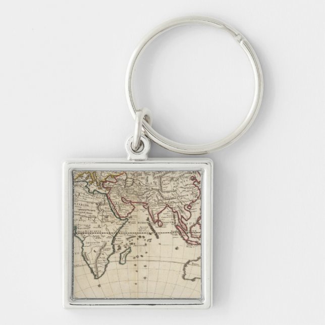 Eastern Hemisphere 10 Key Ring (Front)